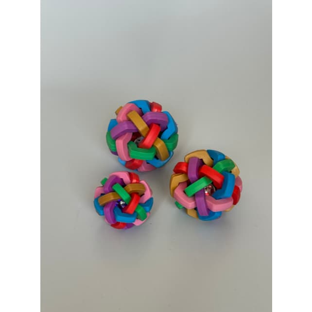 Bola Bolinha de Borracha Colorida Para Cachorro Cão e Gato Pets