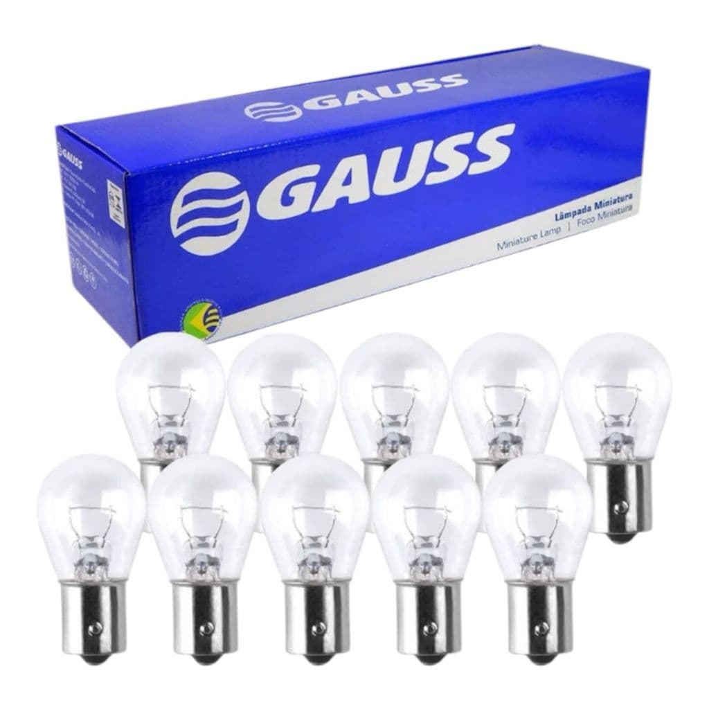 10 Lâmpadas 1 Polo 21w 12v Miniatura Gauss 1141