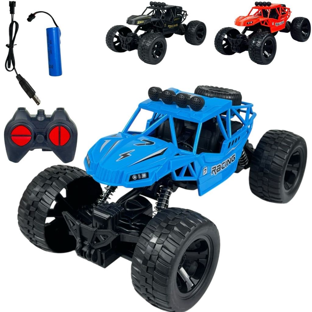 Carrinho Recarregável De Controle Remoto Tamanho Grande Escala 1:16 OFF-ROAD