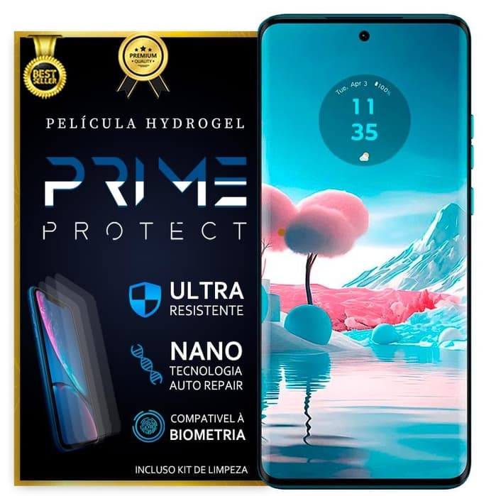 Película Hidrogel Edge 40 Neo Frontal Transparente ou Fosca