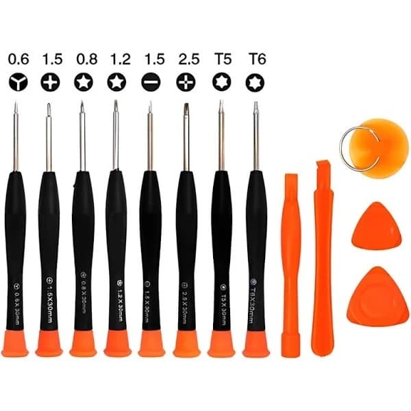 Kit Chave Precisão 13 Peças Philips Torx Fenda Espátula Vent