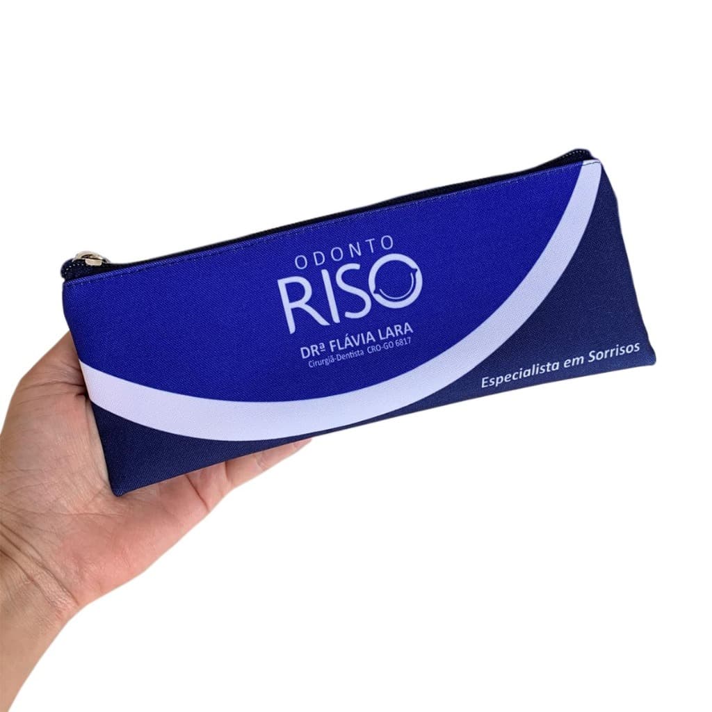 20 Estojos Slim (22cmx9cm) Personalizado Lembrancinhas