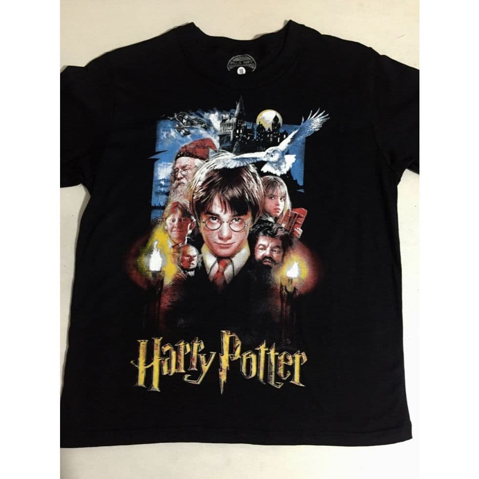 LINDA CAMISA HARRY POTTER UNISSEX BABYLOOK TODOS OS TAMANHOS ALGODAO