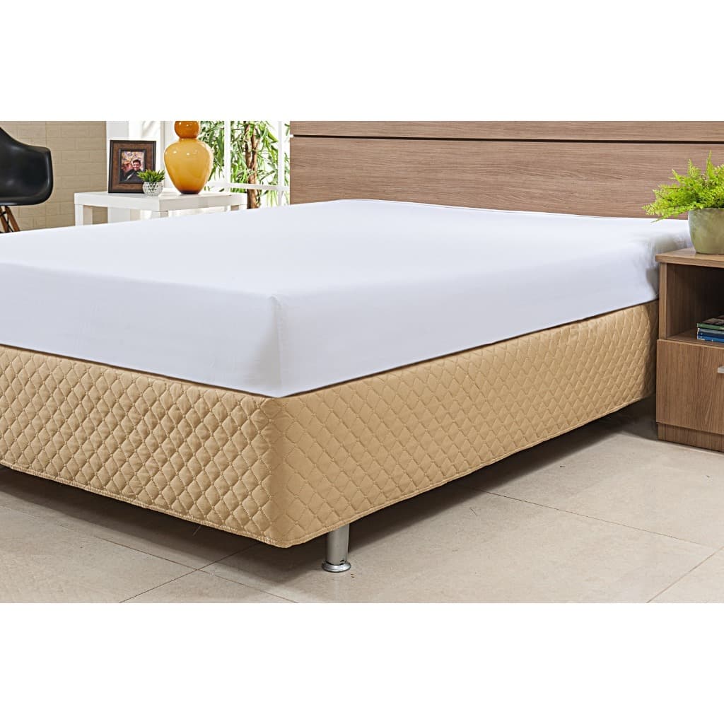 Saia Cama Box Tamanho king matelada Ultrassônico