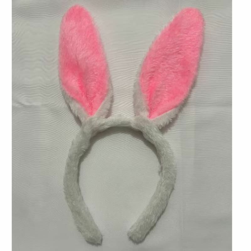Tiara Coelho de Pelucia para Fantasias de Halloween e Carnaval