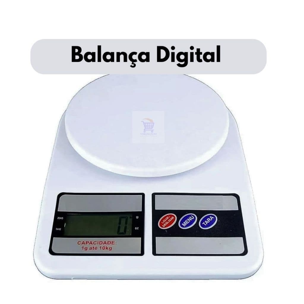 Balança Digital 10 kg Alta Precisão de Confeitaria Na Cozinha De Culinária Para Alimentos
