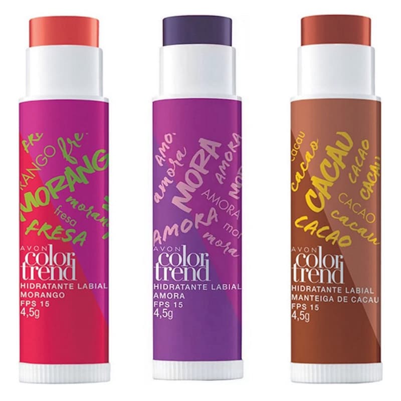 HIDRATANTE LABIAL AVON COLOR TREND