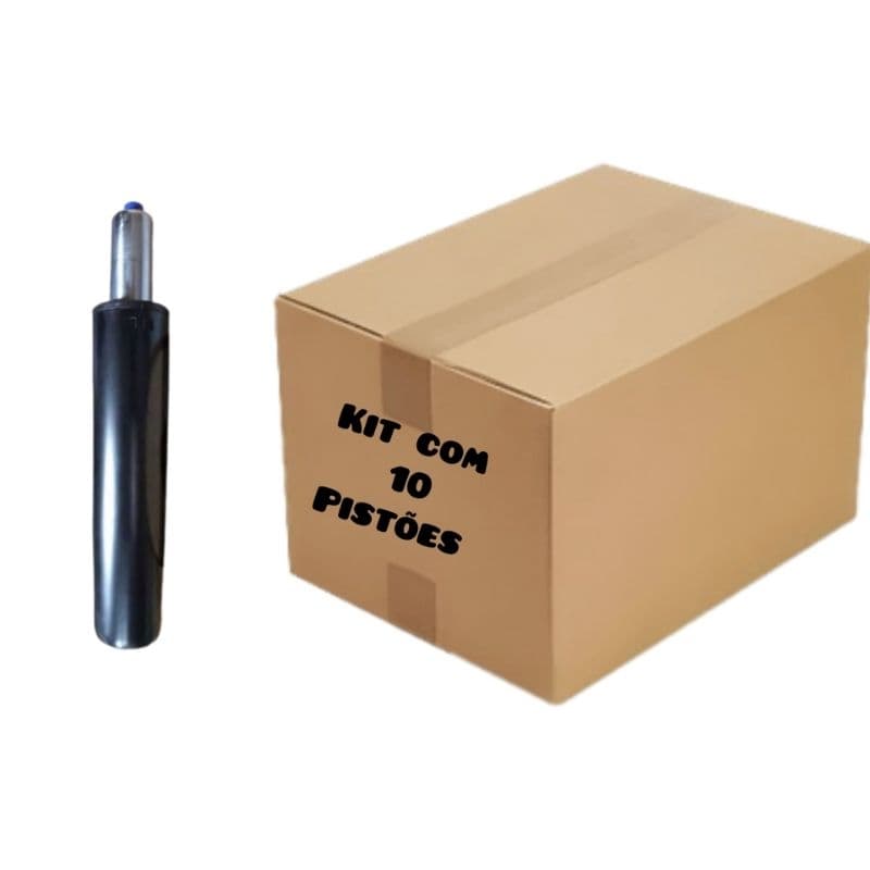 Kit 10x Pistão a Gás para Cadeiras – Qualidade e Durabilidade em Lote