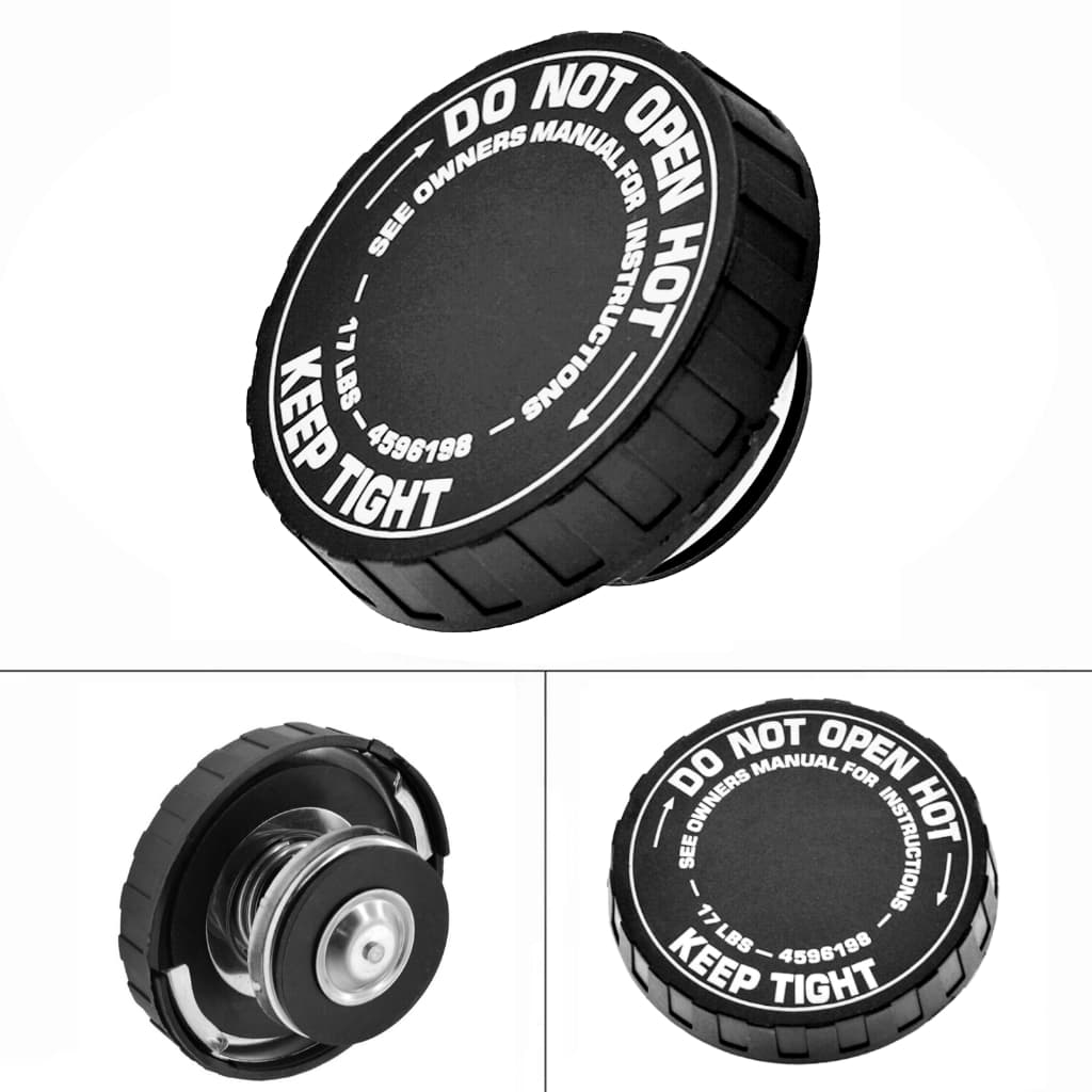 Tampa Do Radiador 16lbs , Jeep Cherokee Wrangler, Chrysler 300c, Dodge Journey, RAM TOP