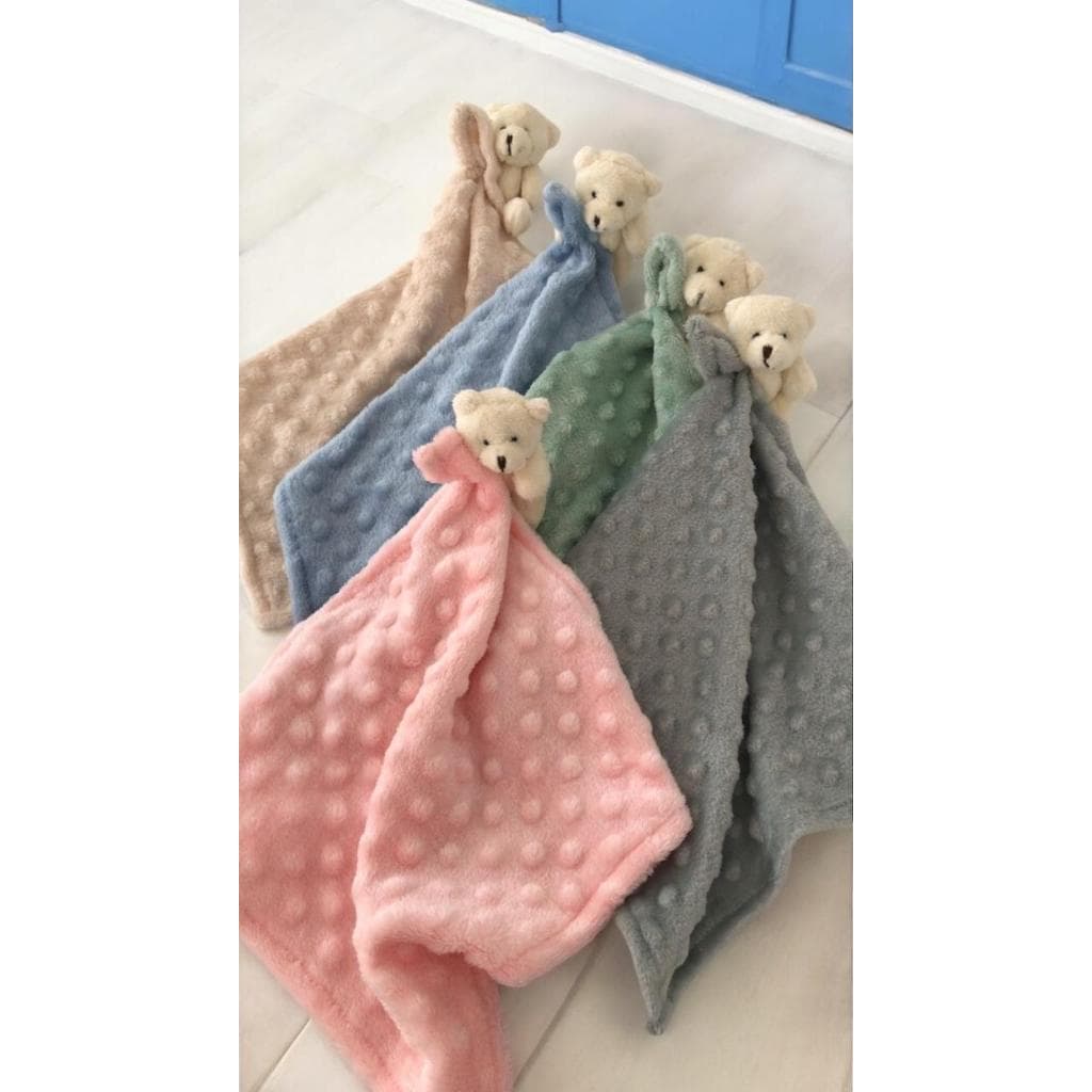 Naninhas Para Bebês Pelúcia Bichinhos 28 X 28cm Enxoval de Bebe