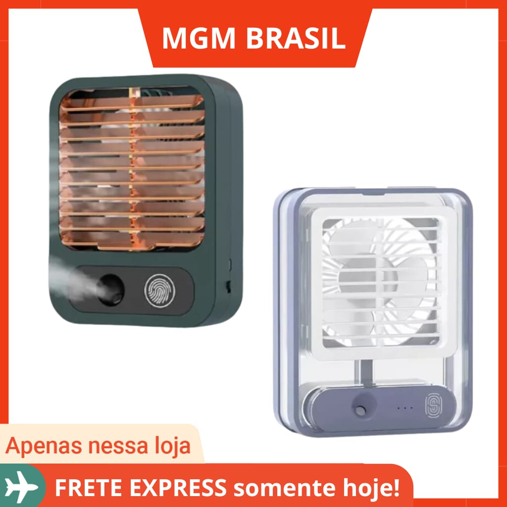 Mini Ventilador De Mesa Com Umidificador portátil