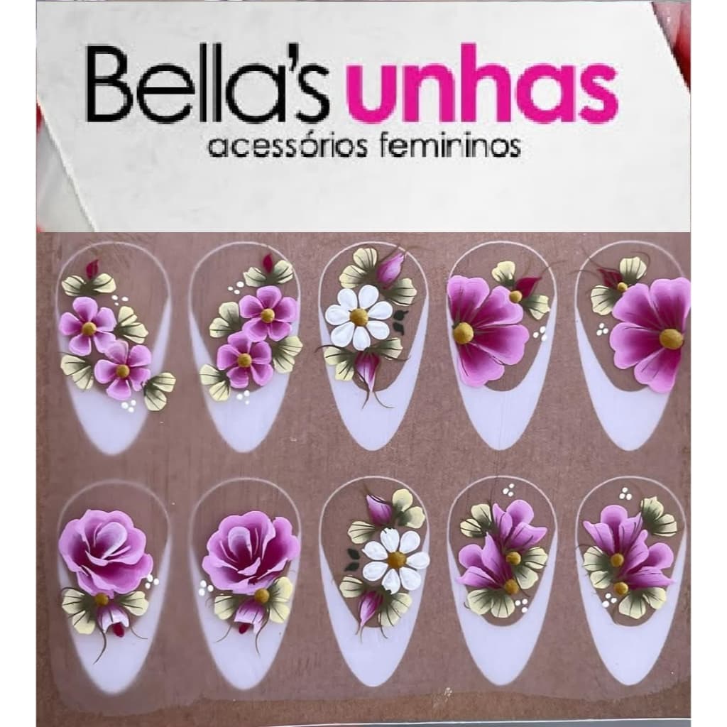120 adesivos unhas artesanais super luxo com pedrarias e jóias para unha strass coleção b.a.r.b.i.e.