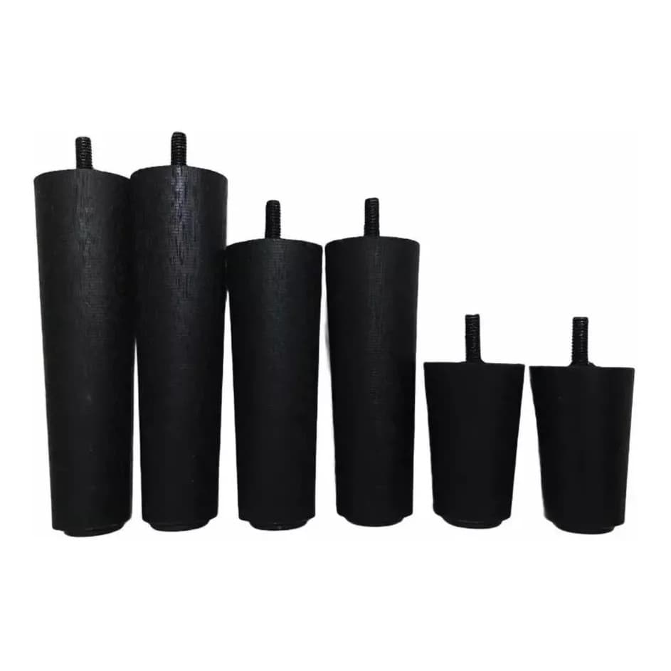 Pé para cama Box Kit anti Refluxo 7 Unidades Cama de Casal e Solteiro Universal Base de Madeira
