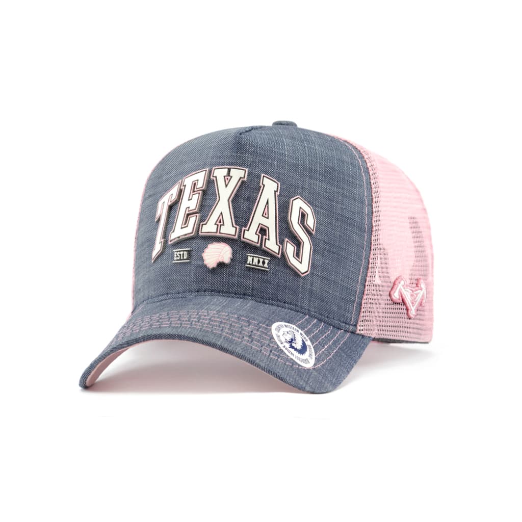 Boné Country Feminino Bruta Rosa Rodeio Peão cowgirl mangalarga verao