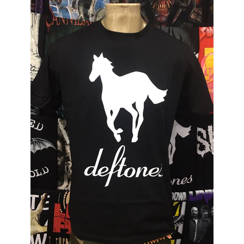 Camiseta de rock Deftones - White Pony Brutal Wear nu metal camiseta de banda