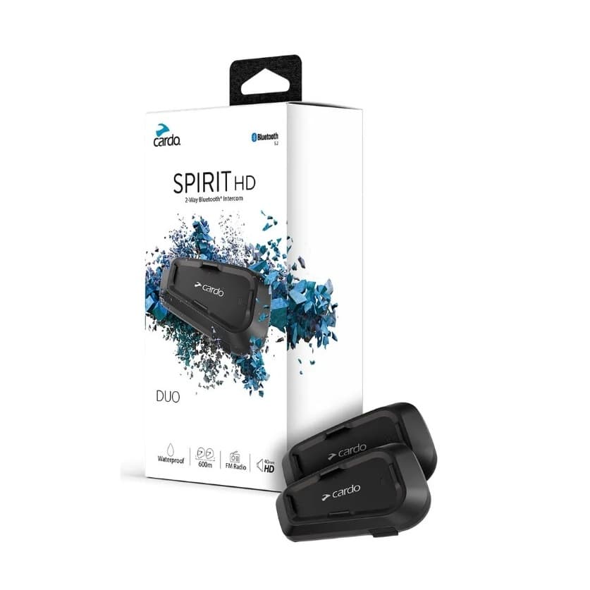 Intercomunicador Cardo Spirit Hd Duo  - Bless Motos
