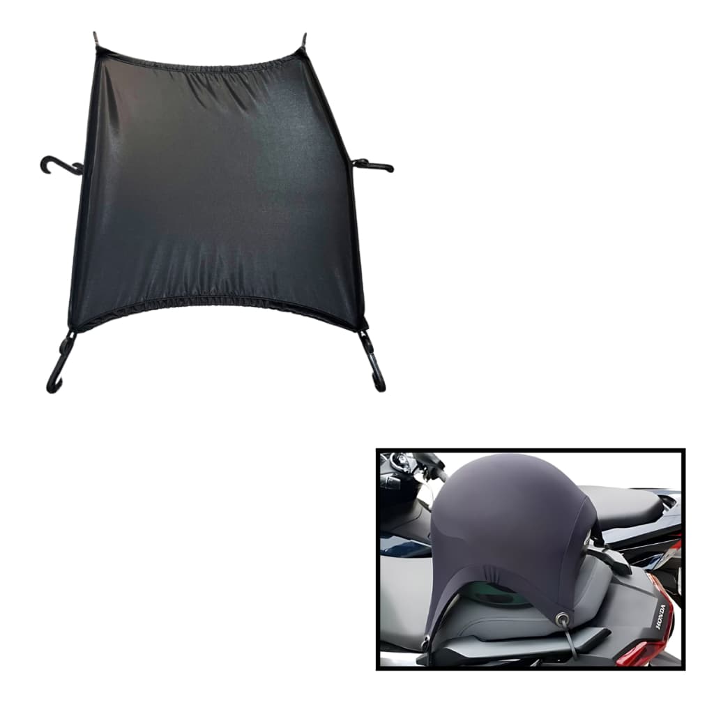 Redinha Rede Elástica Tecido Flexível Prender Capacete Moto