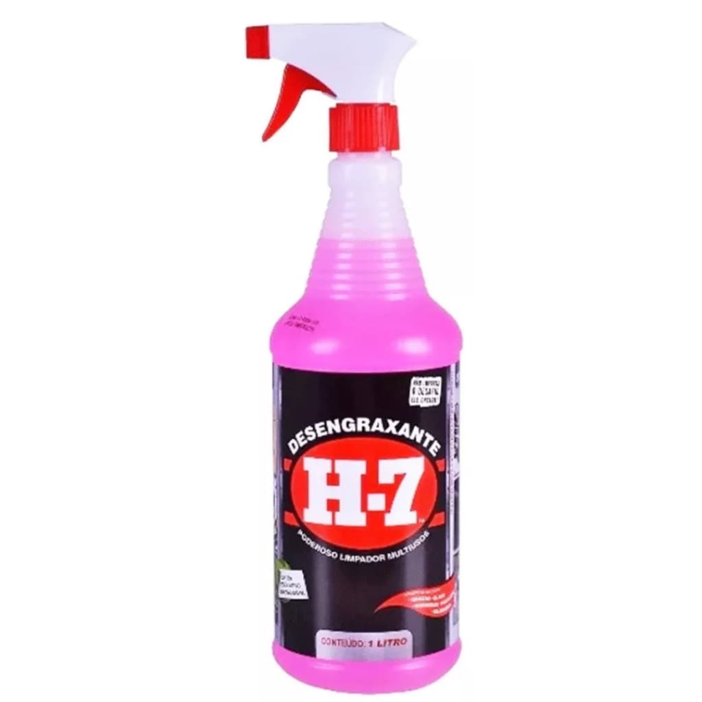 Desengraxante 1 Litro H-7 Limpeza Pesada Spray C/ Aplicador