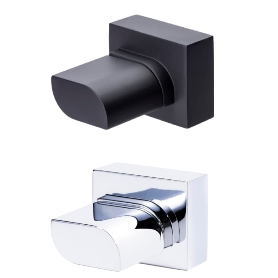 Acabamento Registro Gota Padrão Deca Luxo 1/2 3/4 Metal Preto ou Prateado/Cromado