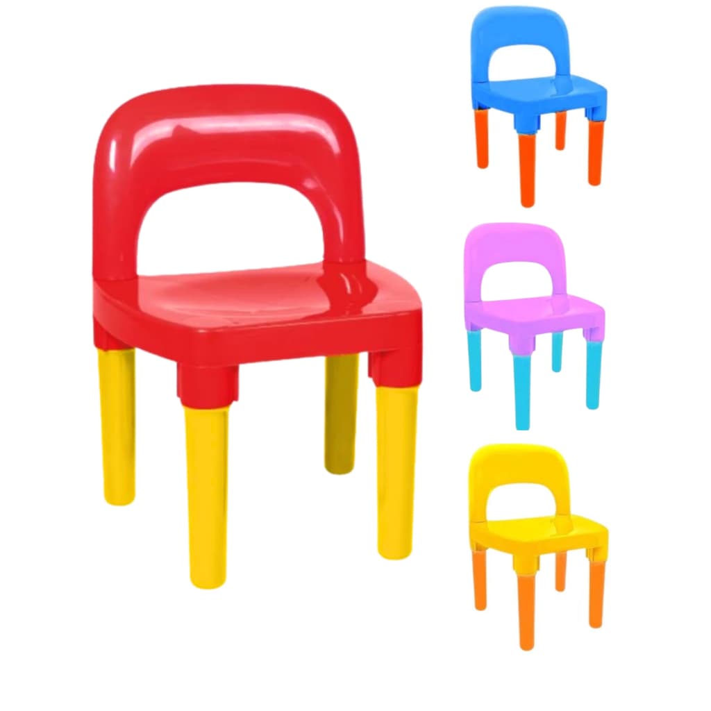 Cadeira Infantil Colorida Monte Libano Galinha Pintadinha, Mundo Bita, Dino, Unicórnio