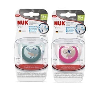 Chupeta  Star  Silicone Tam.3 +18 Meses Da Nuk