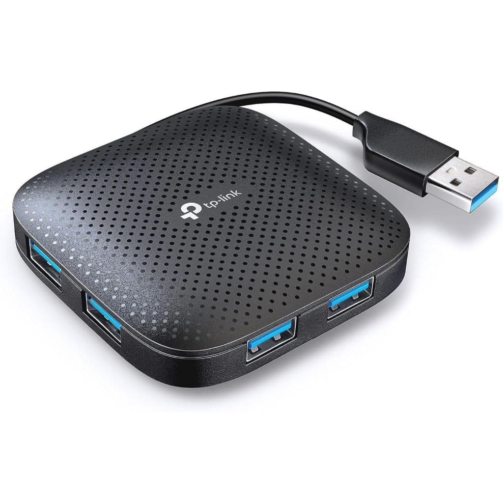 HUB TP-LINK UH400 PORTÁTIL 4 PORTAS USB 3.0 PRETO