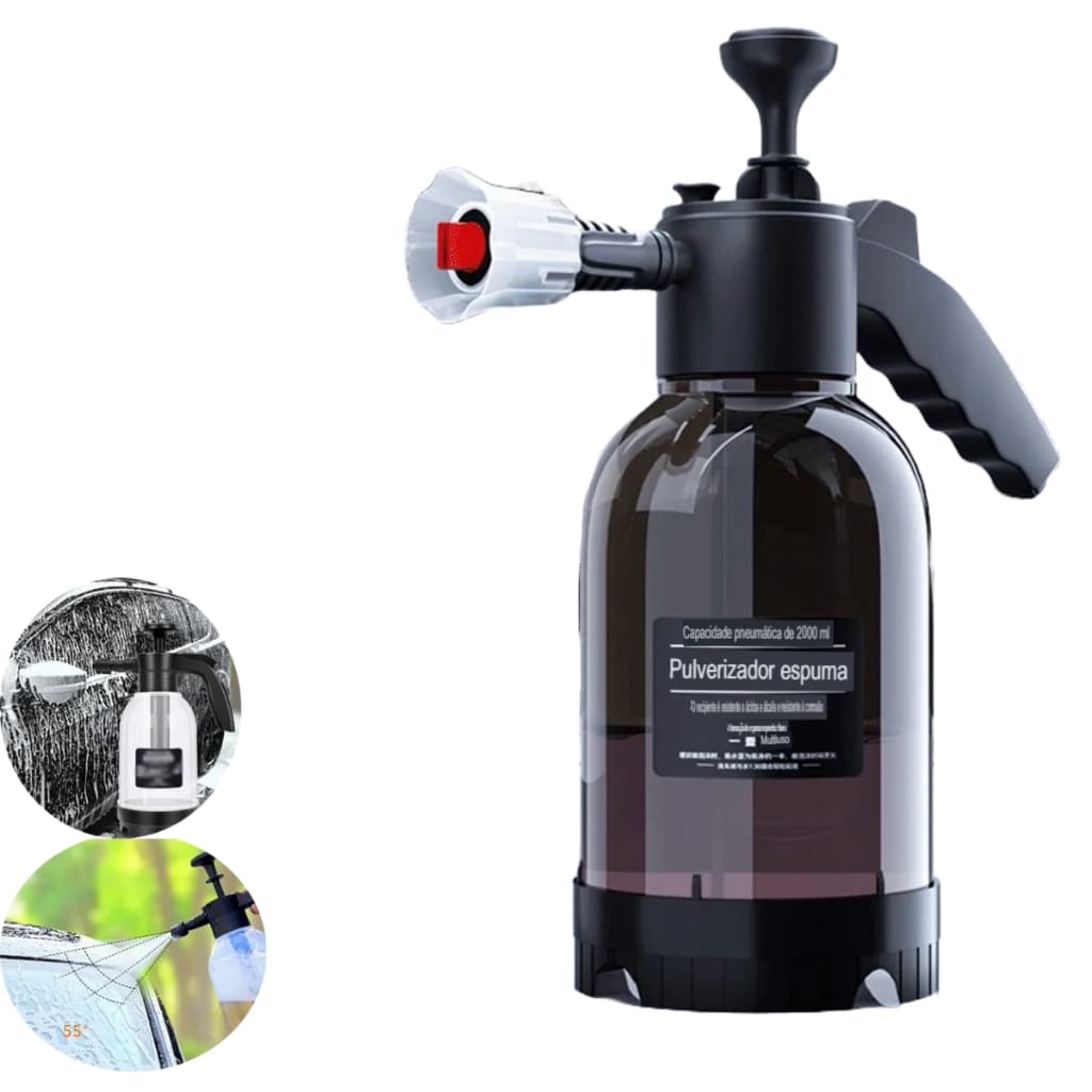 Pulverizador Borrifador Snow Foam 2l Spray Lavar Carro E Limpeza 2 Em 1 2l
