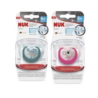 Chupeta  Star Silicone Tam.2 6+ Meses Da Nuk