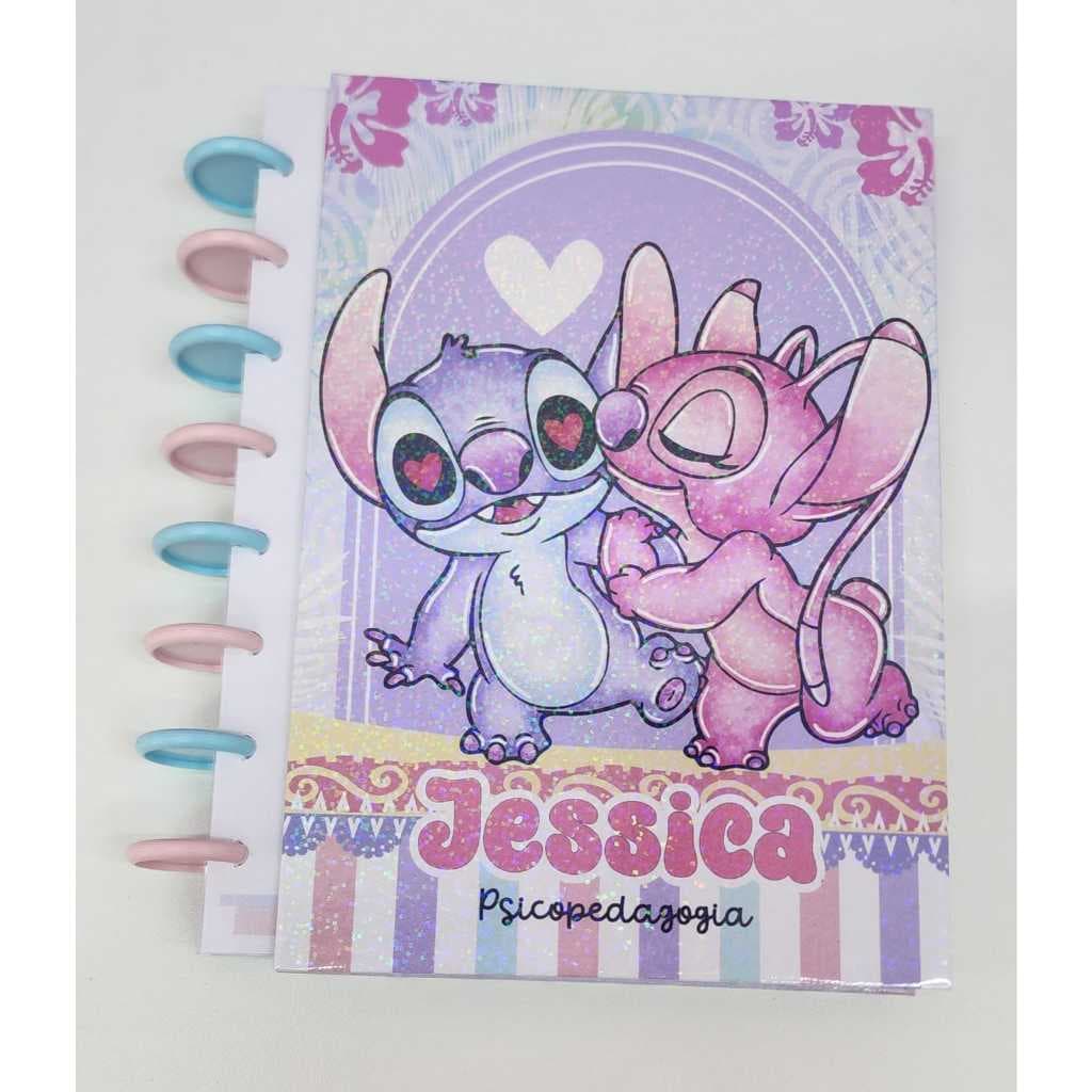Caderno de Discos personalizados Stitch