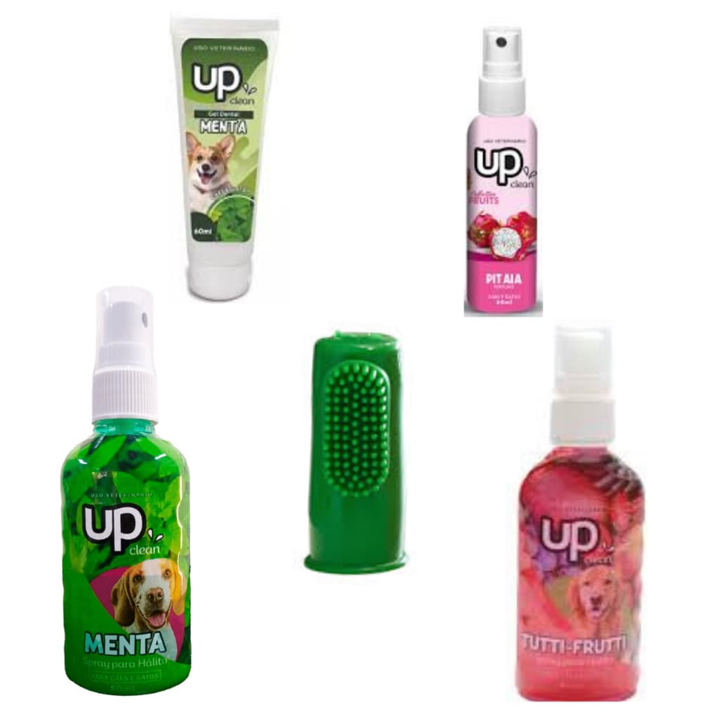 kit spray menta + gel dendal menta + spray tutti-frutti +perfume pitaia + dedeira de brinde