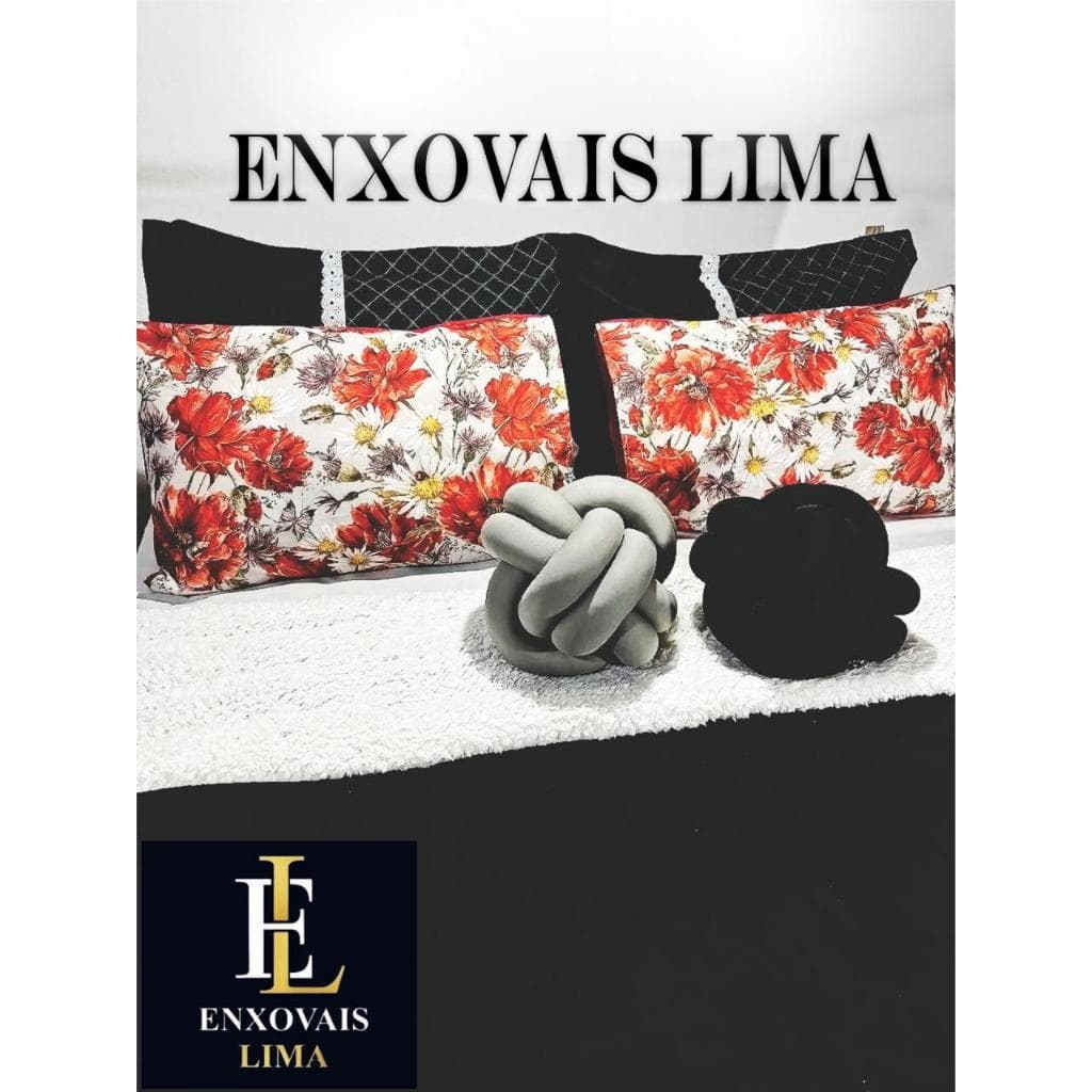 PAR DE FRONHAS ESTAMPADO 100% MICROPERCAL 400 FIOS PADRAO 50 X 70 COM ACABAMENTO NA BAINHA