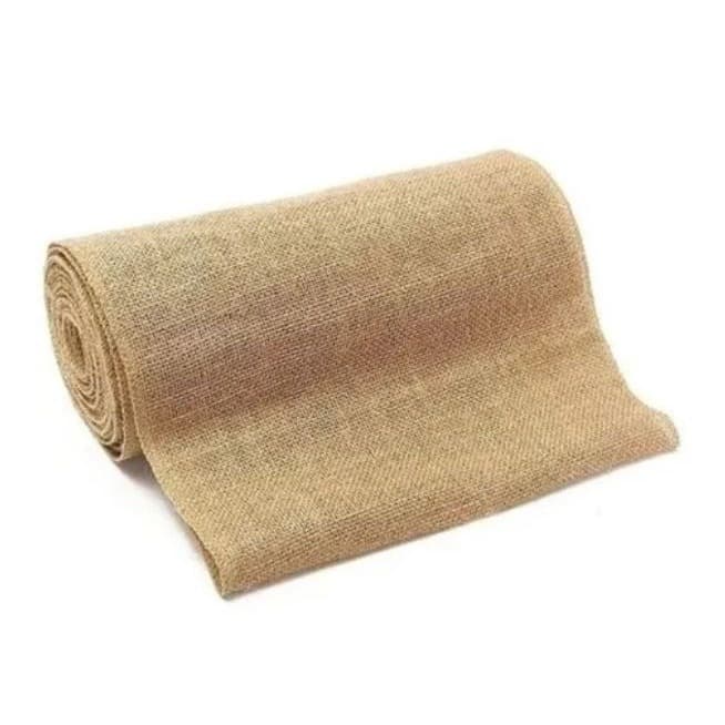 Tecido Juta - Trama Aerta - Artesanato E Decoração Cor Bege Natural Desenho Do Tecido Trama Aberta