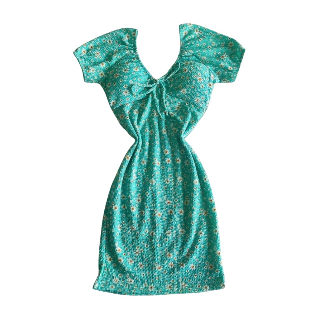Vestido Estampado com Lycra Ombro a Ombro feminino Moda Gringa blogueira