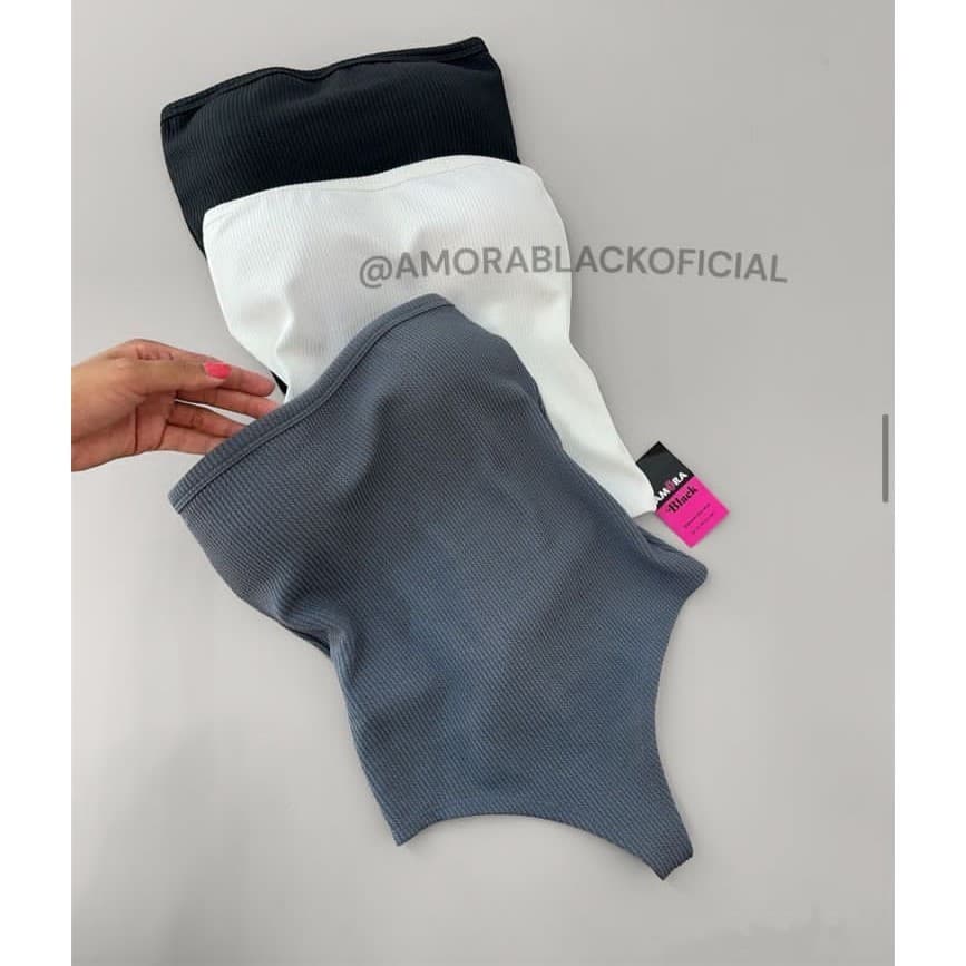 Body Feminino Tomara que Caia Decote Coração Anarruga Tecido Grosso - Elegância e Conforto