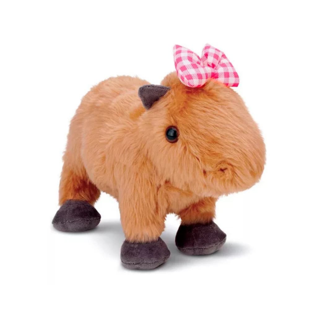 Brinquedo Capivara Pelúcia Fofa Grande 45cm