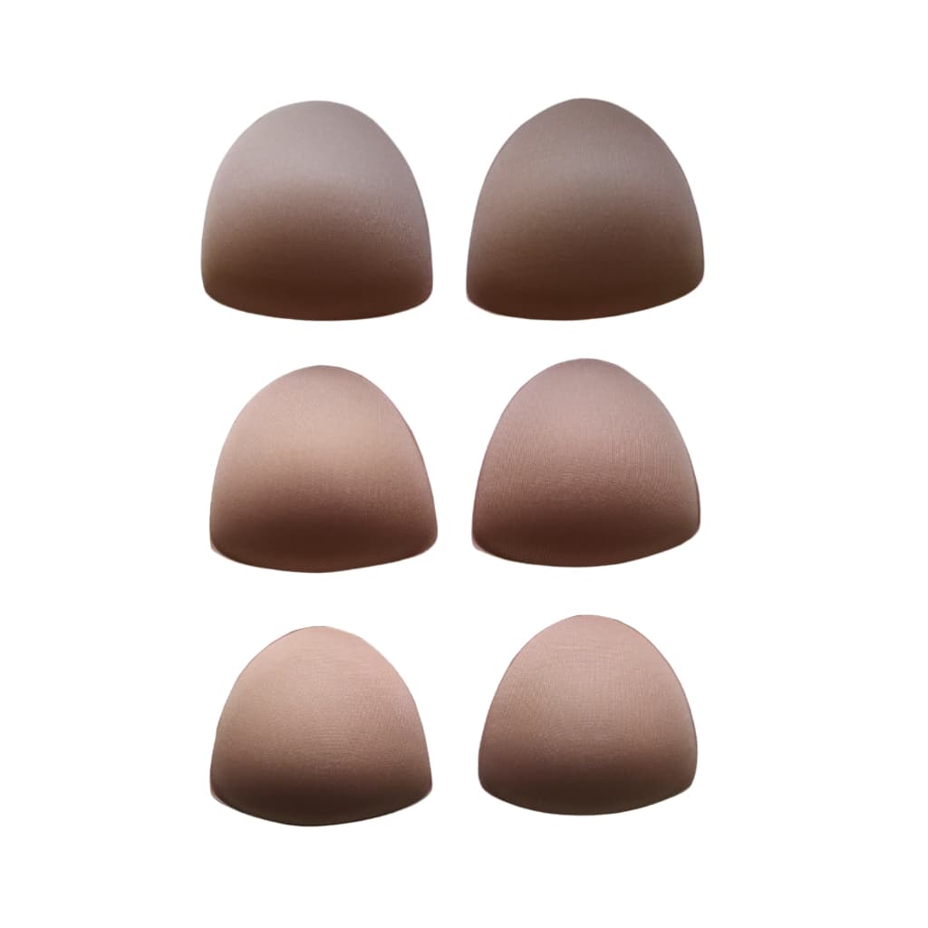 Kit 100 Pares Bojo Removível Triângulo Arco Íris Atacado Top Para Biquíni Top Fitness Confecção Costura Bojo molinho