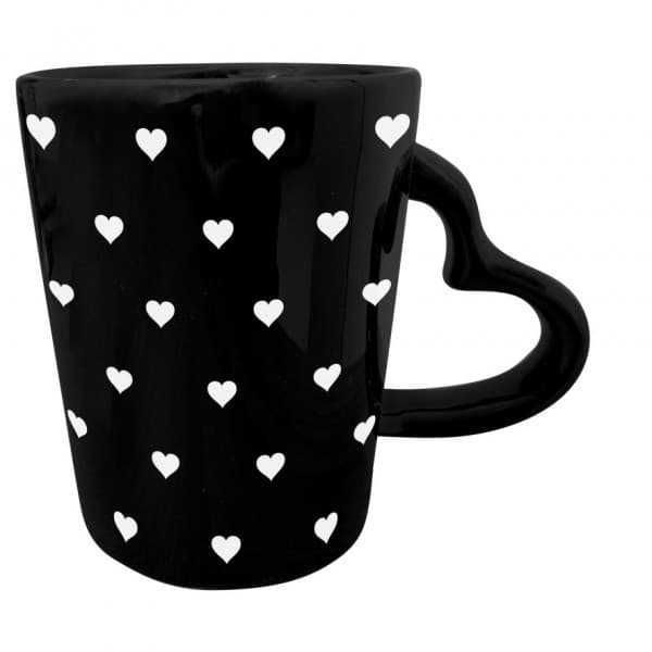 Xícara Caneca Coração Grande 270ml