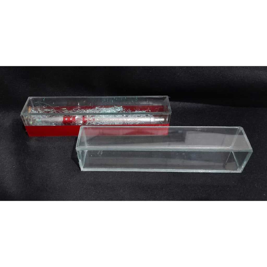 Porta Caneta de Vidro 15x3-Presente-Lembrança-Decoração-Festa