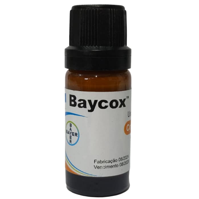 BAYCOX 5% 10ML - Para Tratamento de Coccidiose 01Uni
