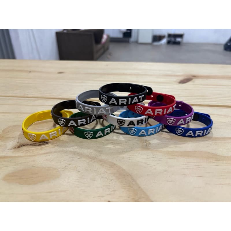 Pulseira de silicone ARIAT com regulagem