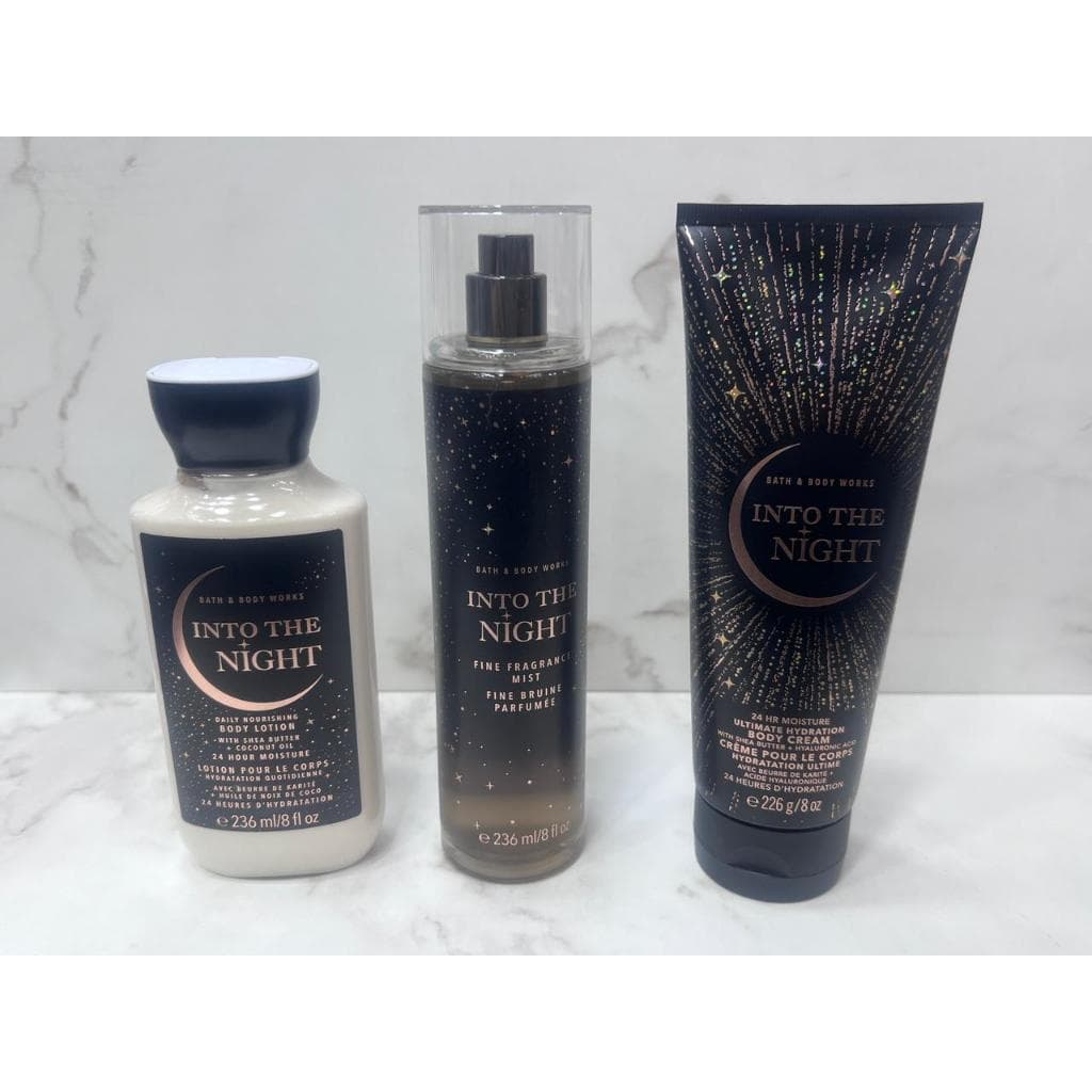 Bath Body Work BBW Into The Night Unitario CREME/LOCAO/SPLASH Original Envio Imediato