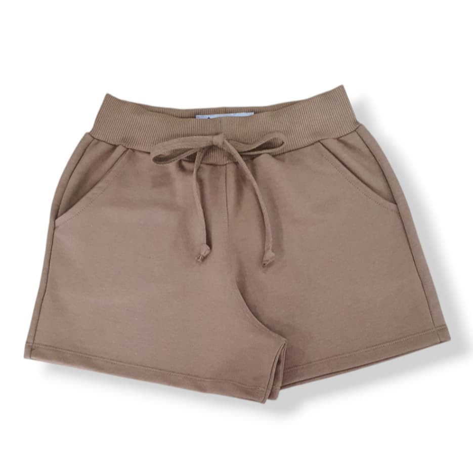 Shortinho Shorts Feminina Moletom Soltinho Cintura Alta Varias Cores
