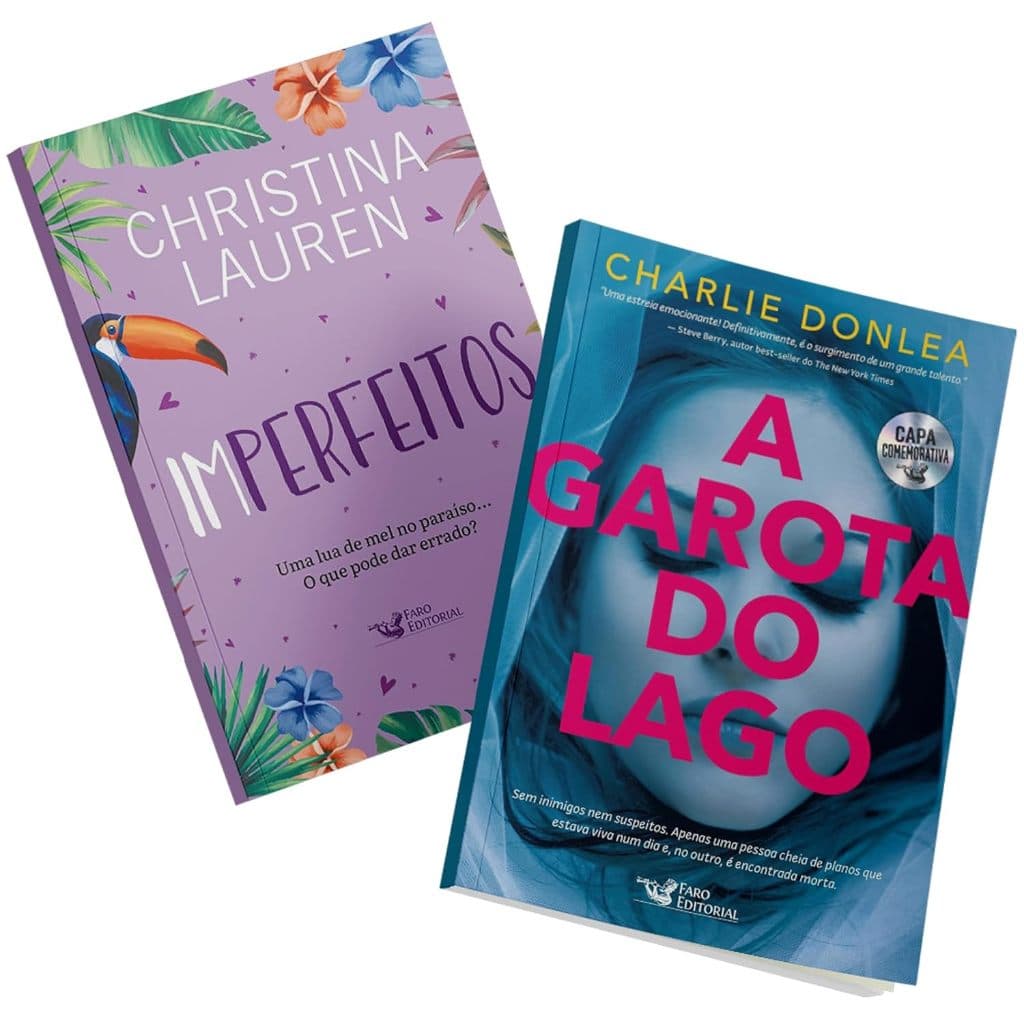 Kit 2 Livros - Imperfeitos + A Garota do Lago (Edição Especial)