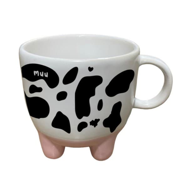 Caneca Vaquinha Mumu Porcelana 340ml
