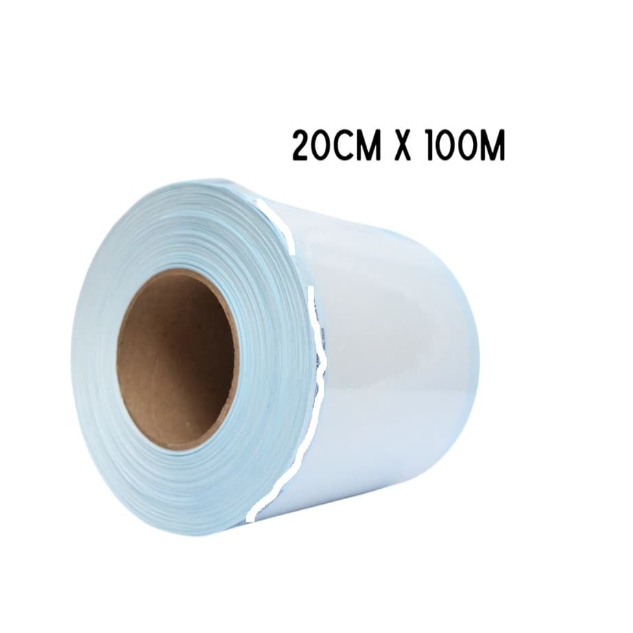 Bobina Rolo papel para esterilização 20cmx100m - Pollitex