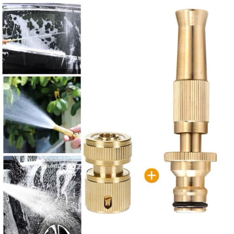 Esguicho Bico de Mangueira Alta Pressão Irrigação de Jardim Pulverização Spray Carro 3 em 1