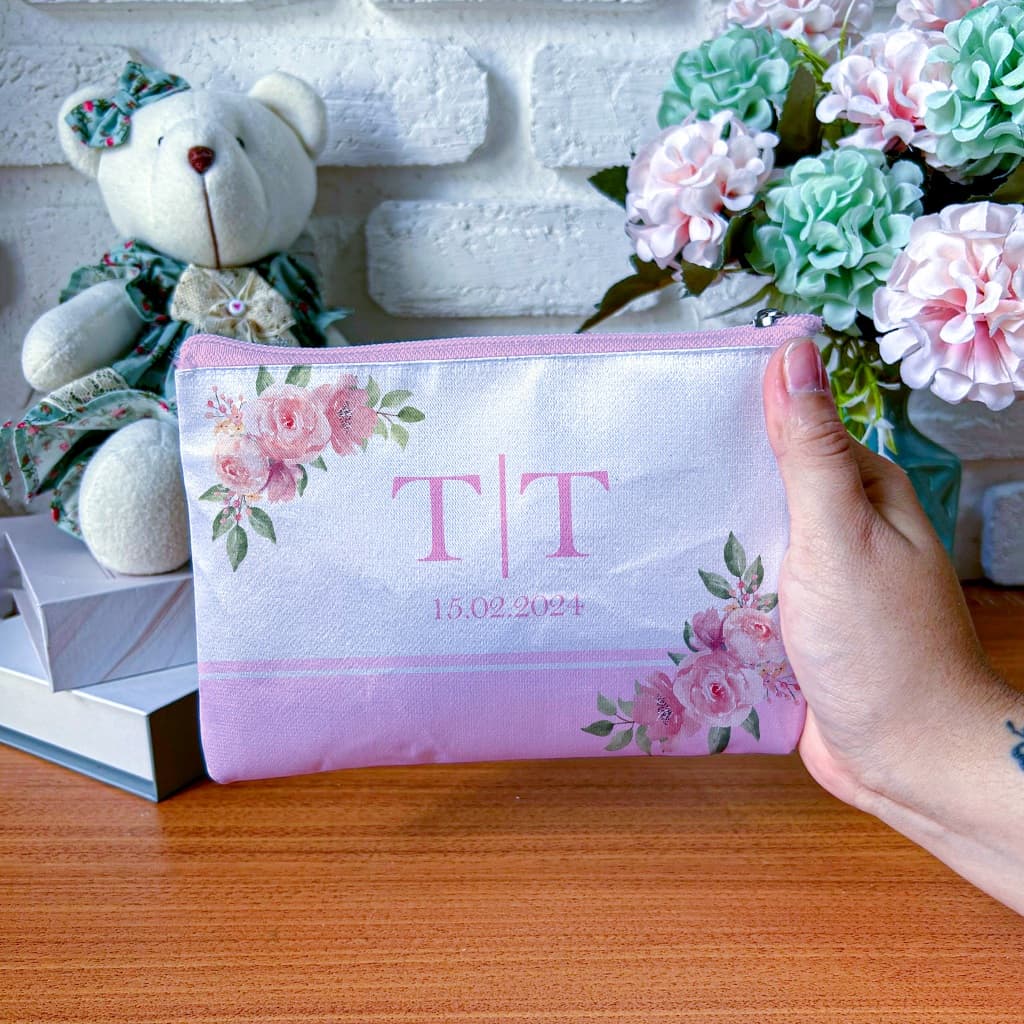 Nécessaire Slim Casamento Personalizado
