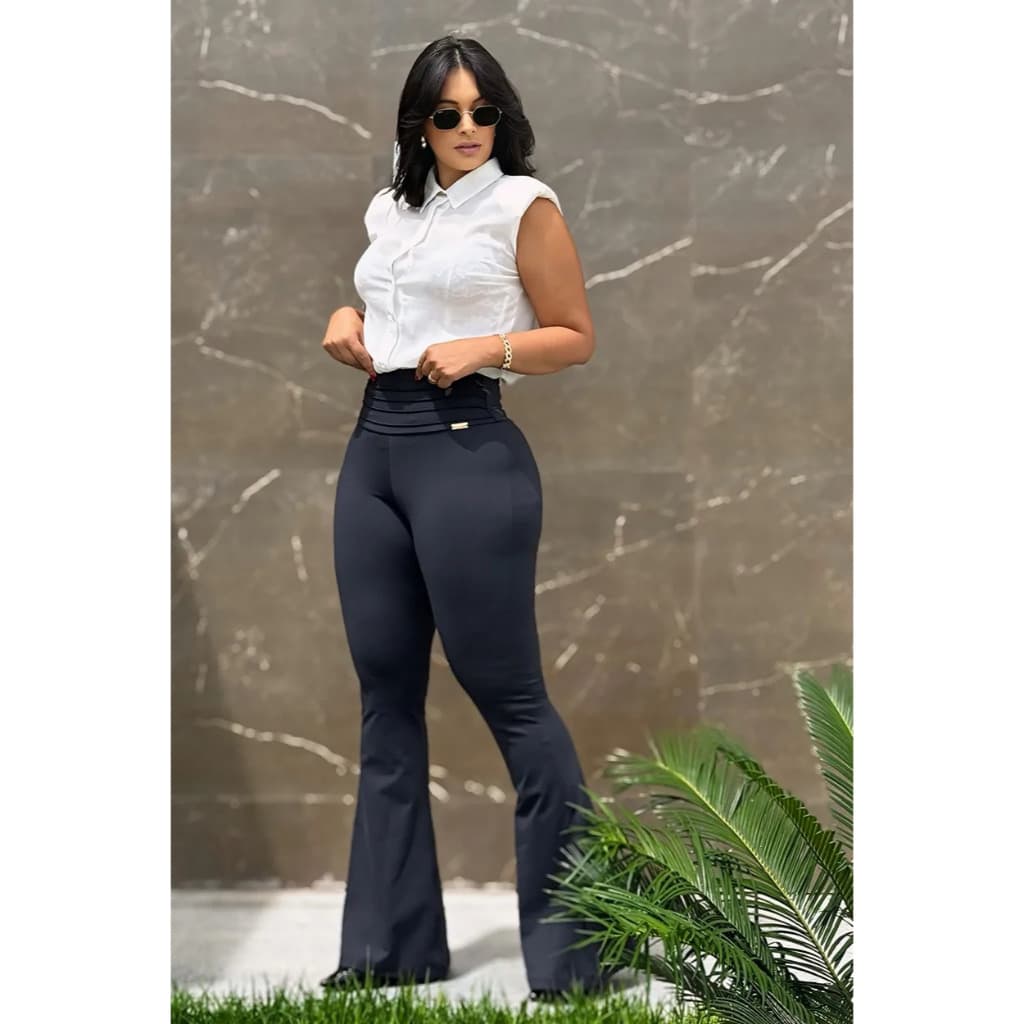 Calça Flare Liz Má Cherie