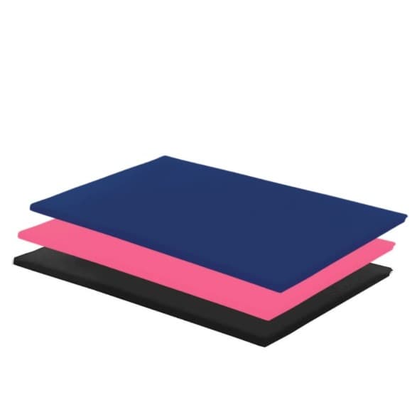 Colchonete 90x40x3 Para Academia Yoga Ginástica Pilates Impermeável Espuma Macio Fitness