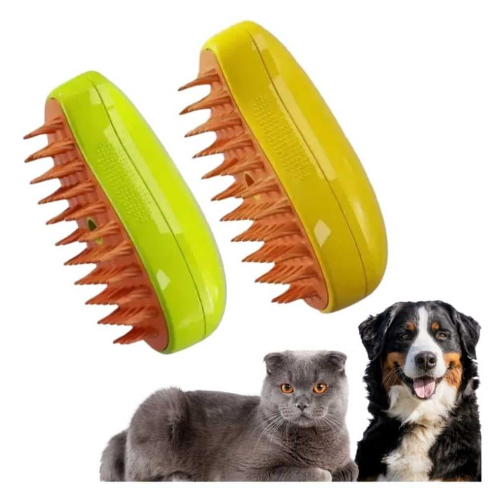 Escova Tira Pelos de Gato e Cães| Escova Vapor para Gatos e Cães | Escova de Gatos.